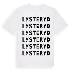 Lysteryd ordlek t-shirt – ekologisk bomull t-shirt från Pinshirt