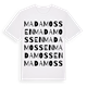 Madamossen ordlek t-shirt