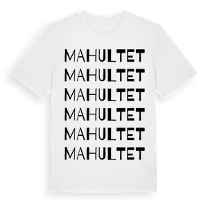Mahultet ordlek t-shirt – ekologisk bomull t-shirt från Pinshirt