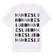 Mamreslund ordlek t-shirt
