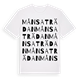 Månsaträdan ordlek t-shirt
