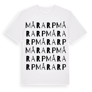 Mårarp ordlek t-shirt – ekologisk bomull t-shirt från Pinshirt