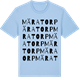 Blue Soul t-shirt med Märatorp ordlek t-shirt