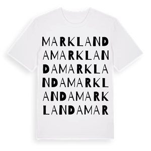 Marklanda ordlek t-shirt – ekologisk bomull t-shirt från Pinshirt