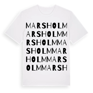 Marsholm ordlek t-shirt – ekologisk bomull t-shirt från Pinshirt