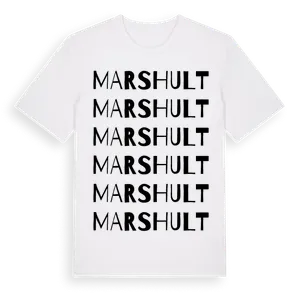 Marshult ordlek t-shirt – ekologisk bomull t-shirt från Pinshirt