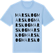 Blue Soul t-shirt med Marskog ordlek t-shirt