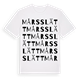 Mårsslätt ordlek t-shirt