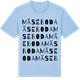 Blue Soul t-shirt med Mäseboda ordlek t-shirt