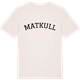 Vintage White t-shirt med Matkull böjd t-shirt