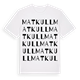 Matkull ordlek t-shirt