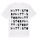 Mattistorp ordlek t-shirt