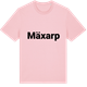 Pink Cotton t-shirt med Mäxarp fetstil t-shirt