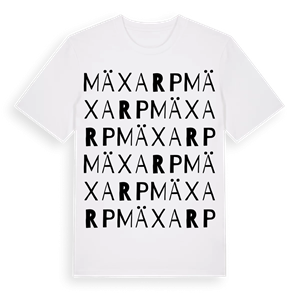 Mäxarp ordlek t-shirt – ekologisk bomull t-shirt från Pinshirt