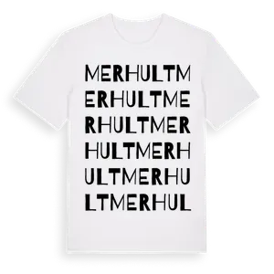Merhult ordlek t-shirt – ekologisk bomull t-shirt från Pinshirt