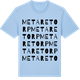 Blue Soul t-shirt med Metaretorp ordlek t-shirt
