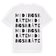 Midingsbråte ordlek t-shirt