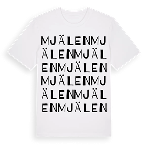 Mjälen ordlek t-shirt – ekologisk bomull t-shirt från Pinshirt
