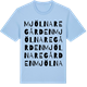 Blue Soul t-shirt med Mjölnaregården ordlek t-shirt