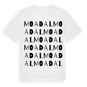 Moadal ordlek t-shirt – ekologisk bomull t-shirt från Pinshirt