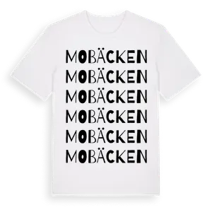 Mobäcken ordlek t-shirt – ekologisk bomull t-shirt från Pinshirt