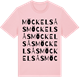Pink Cotton t-shirt med Möckelsås ordlek t-shirt