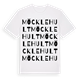 White t-shirt med Möcklehult ordlek t-shirt