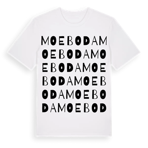 Moeboda ordlek t-shirt – ekologisk bomull t-shirt från Pinshirt