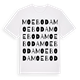 Moeboda ordlek t-shirt