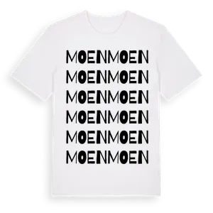 Moen ordlek t-shirt – ekologisk bomull t-shirt från Pinshirt