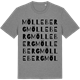 Mid Heather Gray t-shirt med Mölleberg ordlek t-shirt