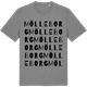 Mid Heather Gray t-shirt med Mölleborg ordlek t-shirt