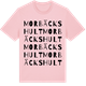 Pink Cotton t-shirt med Morbäckshult ordlek t-shirt