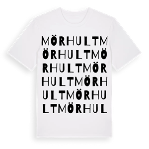 Mörhult ordlek t-shirt – ekologisk bomull t-shirt från Pinshirt