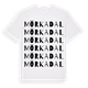 Mörkadal ordlek t-shirt