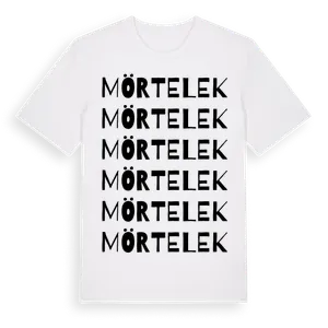 Mörtelek ordlek t-shirt – ekologisk bomull t-shirt från Pinshirt