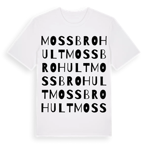 Mossbrohult ordlek t-shirt – ekologisk bomull t-shirt från Pinshirt