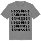 Mid Heather Gray t-shirt med Mossön ordlek t-shirt