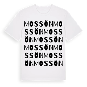 Mossön ordlek t-shirt – ekologisk bomull t-shirt från Pinshirt