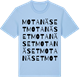 Blue Soul t-shirt med Motanäset ordlek t-shirt