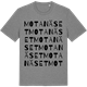 Mid Heather Gray t-shirt med Motanäset ordlek t-shirt