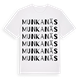Munkanäs ordlek t-shirt
