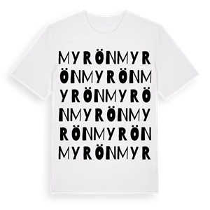 Myrön ordlek t-shirt – ekologisk bomull t-shirt från Pinshirt