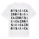 Näsabacken ordlek t-shirt