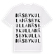 Näsbykulla ordlek t-shirt