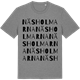 Mid Heather Gray t-shirt med Näsholmarna ordlek t-shirt