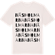 Vintage White t-shirt med Näsholmarna ordlek t-shirt