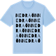 Blue Soul t-shirt med Nedraön ordlek t-shirt