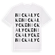 Nickalycke ordlek t-shirt