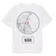 White t-shirt med Norr t-shirt
